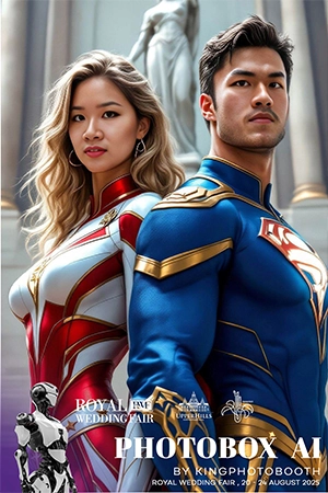 Photobooth event di Makassar oleh King Photobooth - photoboxai kingphotobooth makassar expo tahun2025 | Photobooth Makassar