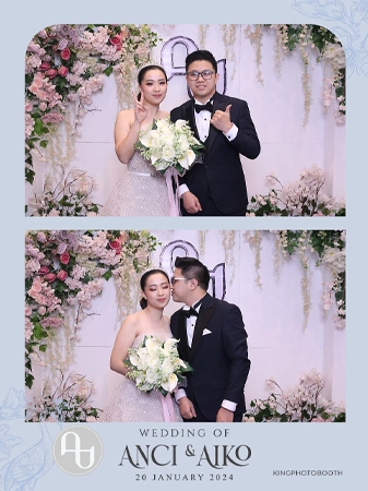 Photobooth wedding Makassar oleh King Photobooth - wedding photobox kingphotobooth rinra tahun2024 | Photobooth Makassar