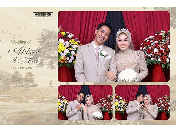 Photobooth wedding Makassar oleh King Photobooth - wedding photobox4r kingphotobooth Makassar fourpoints tahun2025 | Photobooth Makassar