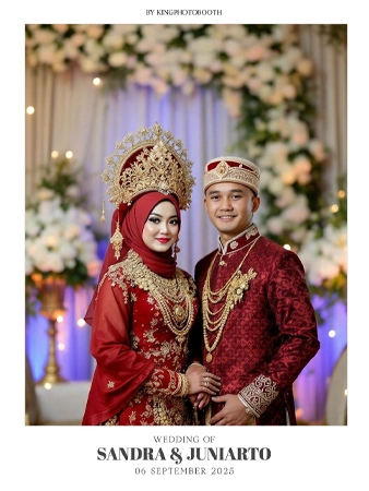 Photobooth wedding Makassar oleh King Photobooth - wedding photoboxai kingphotobooth makassar swissbell tahun2025 | Photobooth Makassar
