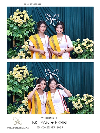 Photobooth wedding Makassar oleh King Photobooth - wedding photoboxpolaroid kingphotobooth Makassar upperhills tahun2025 | Photobooth Makassar