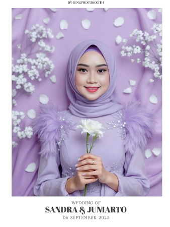 Photobooth wedding Makassar oleh King Photobooth - wedding potrait photoboxai kingphotobooth makassar swissbell tahun2025 | Photobooth Makassar